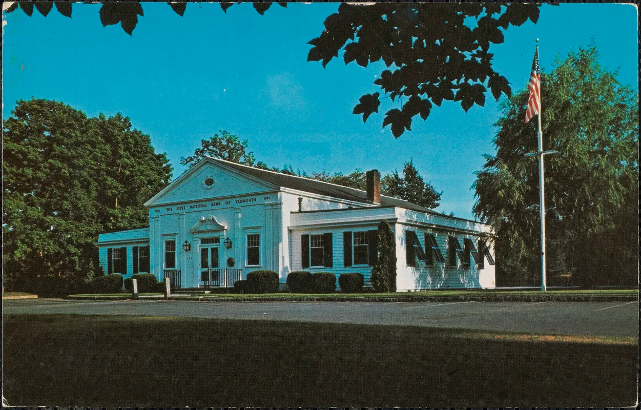 The bank years — 125 Route 6A, Yarmouth Port